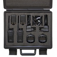 Funkkoffer, 2er Set, Freetalk Digi_8, DMR/PMR 446 (analog und digital)