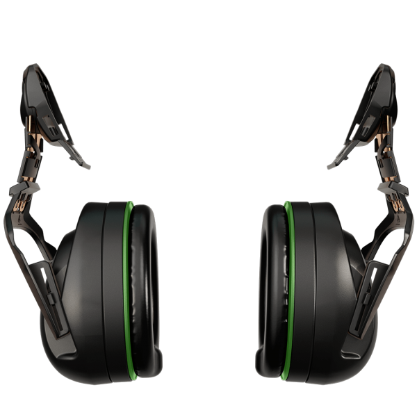 Sordin Classic HPE Kapselgehörschutz für Helm, schwarz, SNR 31dB