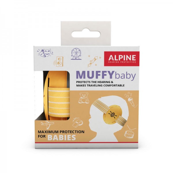 Alpine Baby Gehörschutz gelb SNR 23 dB