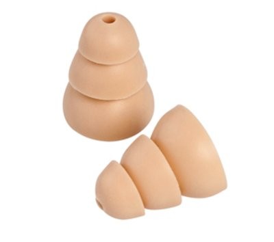 Ultra Fit Ersatzstöpsel für LEP/TEP/EEP, Grösse M, hautfarbe (1Paar), SNR 32 dB