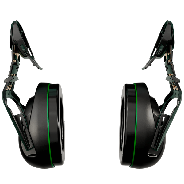 Sordin Classic XLS, Kapselgehörschutz für Helm, SNR 27dB