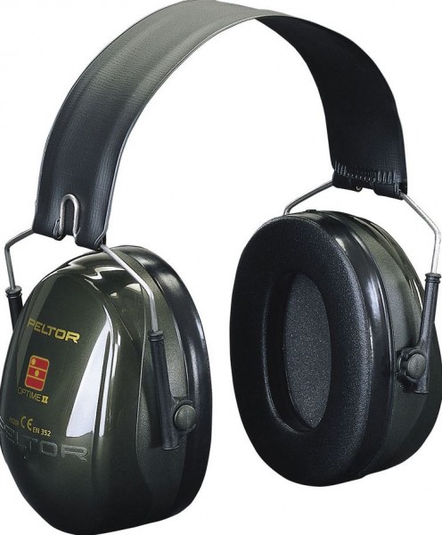 3M Kapselgehörschutz Peltor Optime II H520F mit Faltbügel, SNR 30 dB