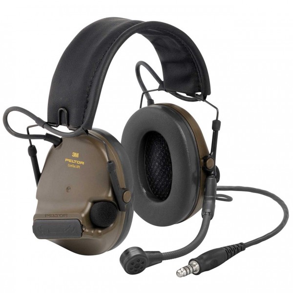 3M PELTOR ComTac XPI Headset für taktische Einsätze, mit biegbarem MT33 Mikrofon, SNR 28dB