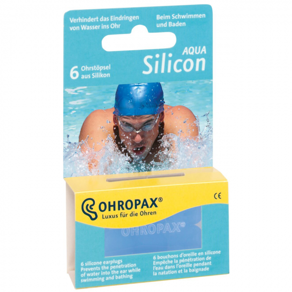 OHROPAX OHROPAX SILICON AQUA 6 Stück, SNR 23 dB