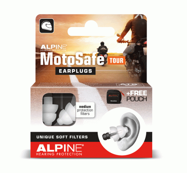 ALPINE MOTOSAFE Tour Gehörschutzstöpsel, SNR 17 dB