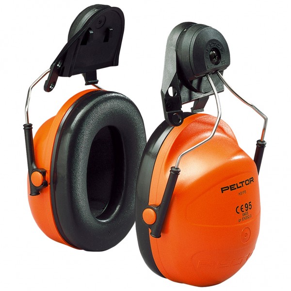 3M Kapselgehörschutz Peltor H31P orange, für Helm mit 30 mm Schlitz, SNR 28 dB