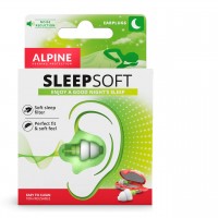 Alpine SleepSoft Ohrstöpsel für einen ungestörten Schlaf, SNR 25 dB