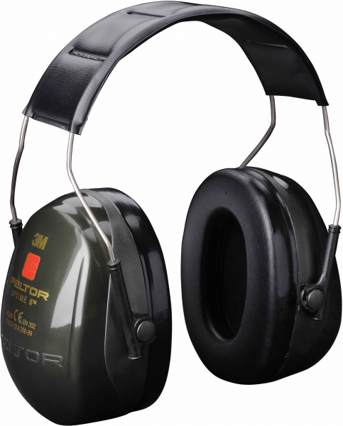 3M Kapselgehörschutz Peltor Optime II H520A mit Kopfbügel EN 352-1, SNR 31 dB