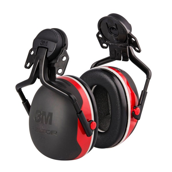 3M Peltor Kapselgehörschutz X3P5E zur Helmbefestigung, rot, 32 dB