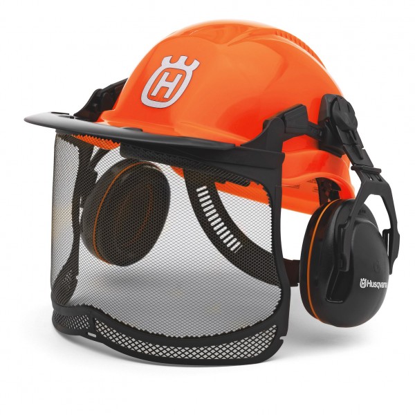 Husqvarna Forsthelm Functional inkl. Gehörschutz und Nackenschutz