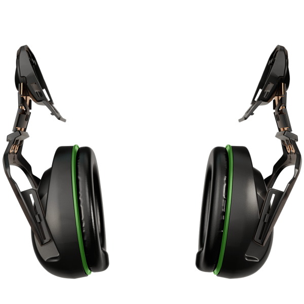 Sordin Classic EXC Kapselgehörschutz für Helm, schwarz, SNR 26dB