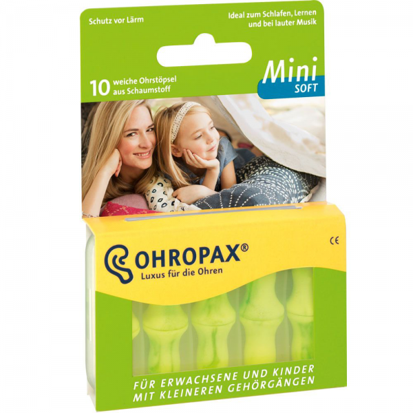 OHROPAX MINI SOFT 10 STÜCK, SNR 35 dB (ab 6 Jahren)
