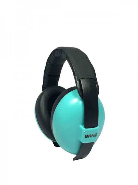BANZ Baby-Gehörschutz (ab 3 Monaten), Lagoon Blue, SNR 21 dB