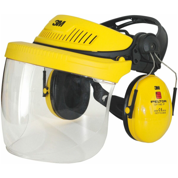 3M Kopfhalterungskombination, Industriell, Gelb, G500V5F11H51-GU, SNR 26dB