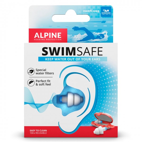 ALPINE Swim Safe Gehörschutzstöpsel, SNR 10 dB