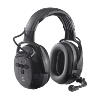 Hellberg Xstream LD Aktiver Gehörschutz mit Bluetooth®, SNR 29dB, ohne Boom Mikrofon