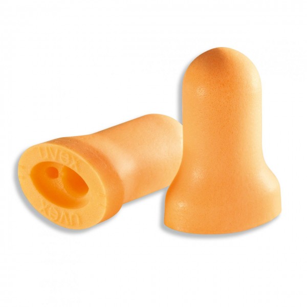 uvex Einweg Gehörschutzstöpsel xtra-fit, orange, 200 Paar im Beutel, SNR 35 dB