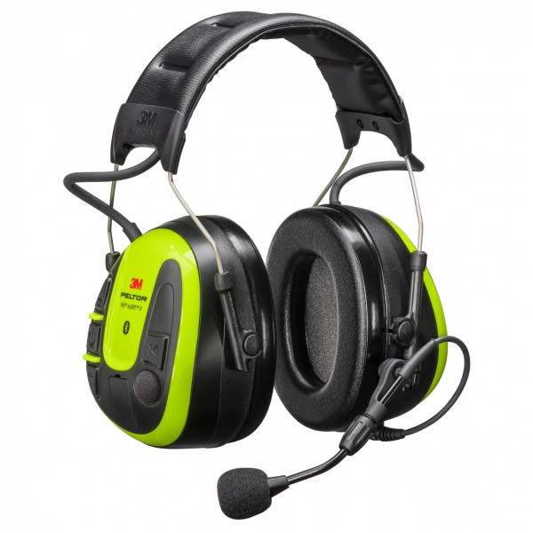 3M Peltor WS ALERT X Headset, MRX21A4WS6, kompatibel mit mobiler App, Gelb, SNR=30dB
