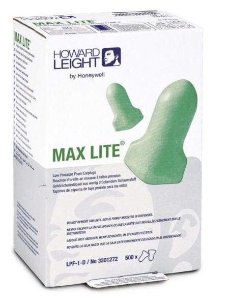 Max Lite - ohne Band, Nachfüllpackung 500 Paar für Leight Source 500, SNR 38dB