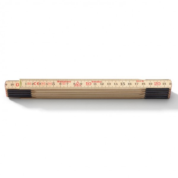 Schwedenmeter Gliedermaßstab 59, mit Millimetereinteilung