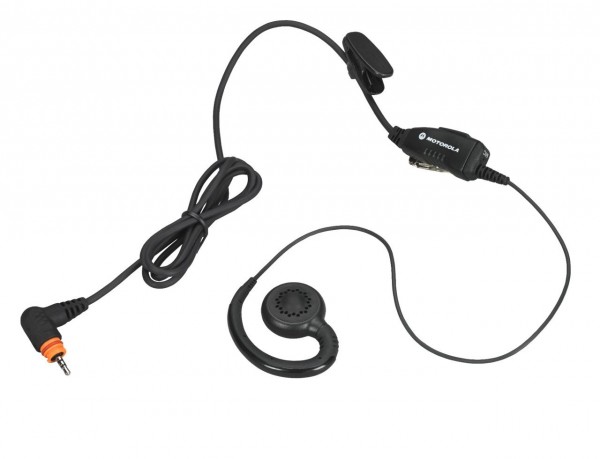 Motorola Drehbarer Ohrhörer mit innenliegendem Mikrofon und kombi. PTT-Taste Push-to-Talk PMLN7189