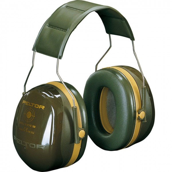 3M Peltor Bull&#039;s Eye III Kapselgehörschutz H540AGN, grün, SNR 34 dB