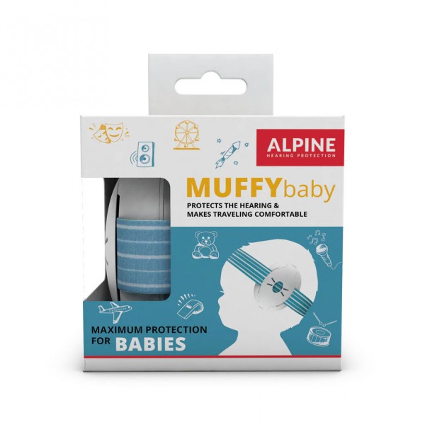 Alpine Baby Gehörschutz blau, SNR 23 dB